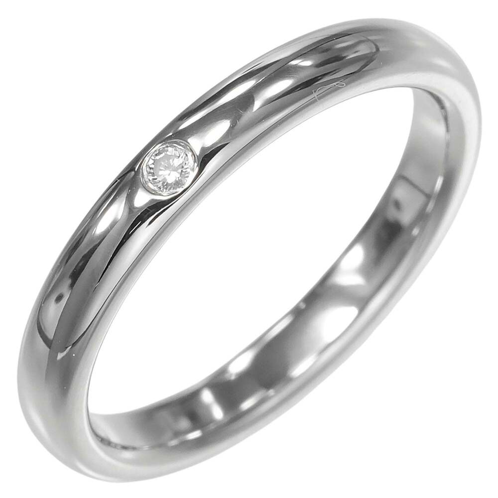 TIFFANY Silver Diamond Ring